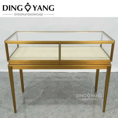 Fabrique en gros sur mesure haut de gamme bijoux de mode Table Display Counter Avec Logo de la marque de l'entreprise