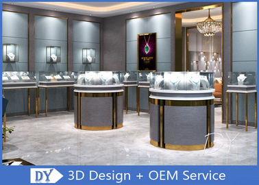 3D Design Store Jeux de bijoux vitrines en taille personnalisée Logo / Jeux de bijoux meubles