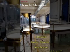 DINGYANG traduit les concepts en vitrines de bijoux de réalité