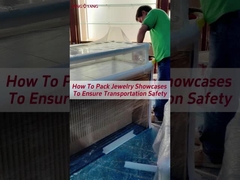 Comment assurer la sécurité du transport à longue distance des vitrines de bijoux